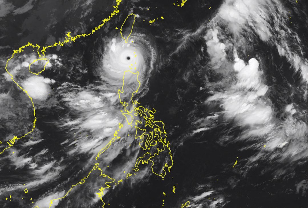Super Typhoon Goring heads for West Philippine Sea