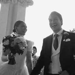 LOOK: Lovi Poe and Monty Blencowe are married