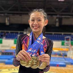 Young gymnast shines in Palarong Pambansa with 5-gold haul