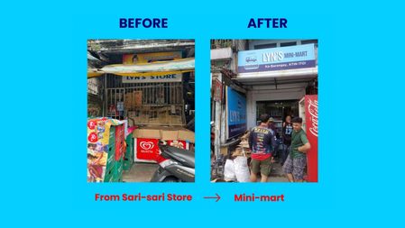 Select Philippine sari-sari stores get a makeover