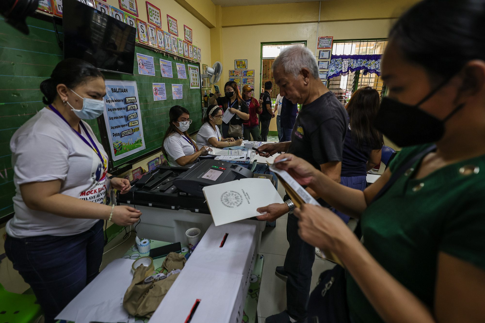 2023 barangay polls Mock voting held in villages where elections will