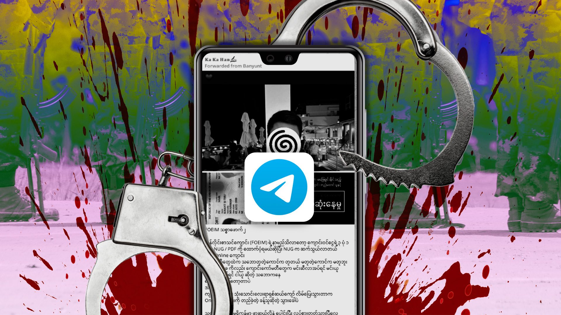 Despite takedowns, pro-military doxing rampant in Myanmar Telegram channels