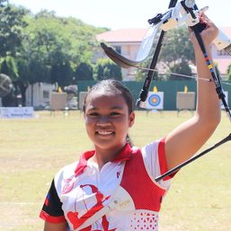 Record-breaking Dumaguete archer shines in Palarong Pambansa