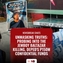 Newsbreak Chats: Probing into the Jemboy Baltazar killing, DepEd’s P150-M confidential funds