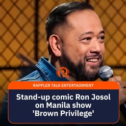 Rappler Talk Entertainment: Filipino-Canadian stand-up comic Ron Josol