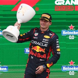 F1 leader Max Verstappen takes record-tying 9th win in a row