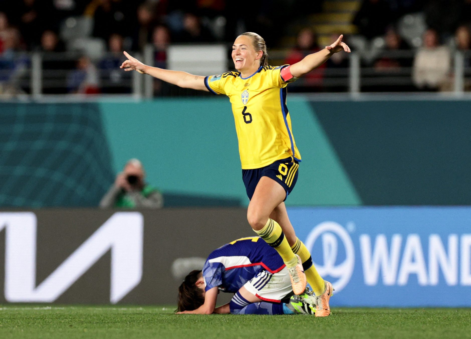 Sweden holds off Japan fightback to reach Women’s World Cup semis