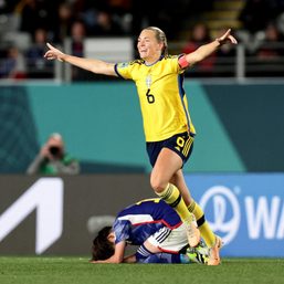 Sweden holds off Japan fightback to reach Women’s World Cup semis