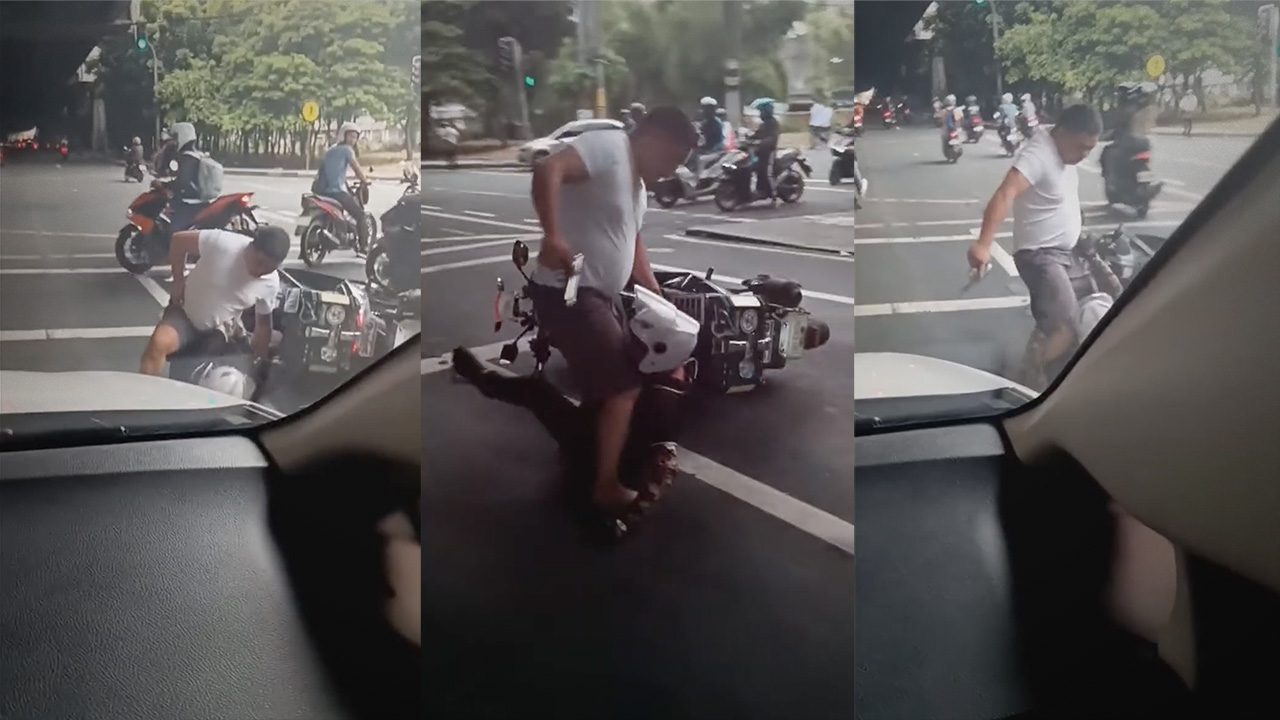 Rider in Makati road rage who posed as soldier faces multiple complaints