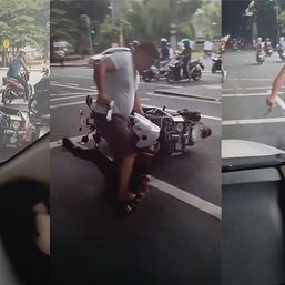 Rider in Makati road rage who posed as soldier faces multiple complaints