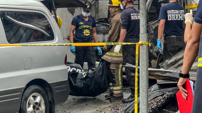 16 dead after fire razes shirt printing shop in Quezon City