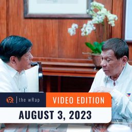 Ex-president Duterte visits Marcos in Malacañang | The wRap