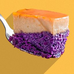 Ube-tter try Ube Leche Flan Cake from this Quezon City bakeshop