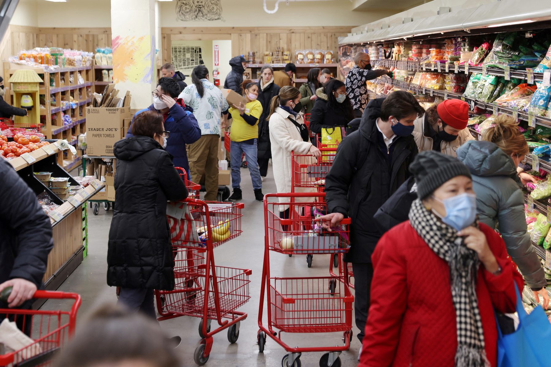 US inflation cooling as consumer prices rise moderately again