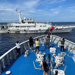 In cat and mouse game, Philippines resupplies troops in South China Sea atoll