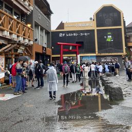 Japan says swarms of tourists defiling sacred Mount Fuji