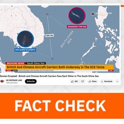 FACT CHECK: Video shows old news on UK ship in South China Sea