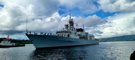 Canadian frigate arrives in PH as Canada beefs up presence in Indo-Pacific region