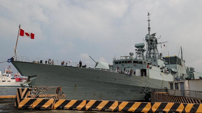 Canada’s HMCS Vancouver visits Manila ahead of joint Philippine-US naval drills
