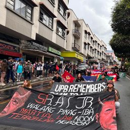LOOK: Groups nationwide raise anti-terror law fear on 51st Martial Law commemoration