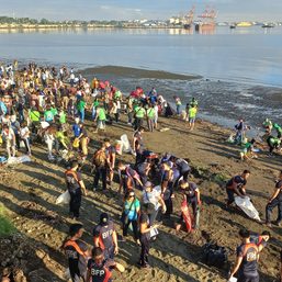 Volunteers gather 18 tons of non-biodegradable waste in Cagayan de Oro’s coastal villages