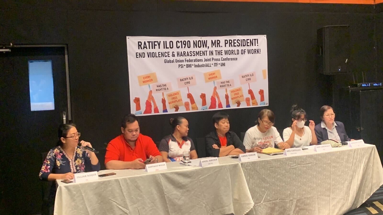 Groups urge PH to ratify ILO convention on ending workplace violence, harassment