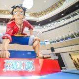 One Piece takes over SM North Edsa with a giant Straw Hat Luffy