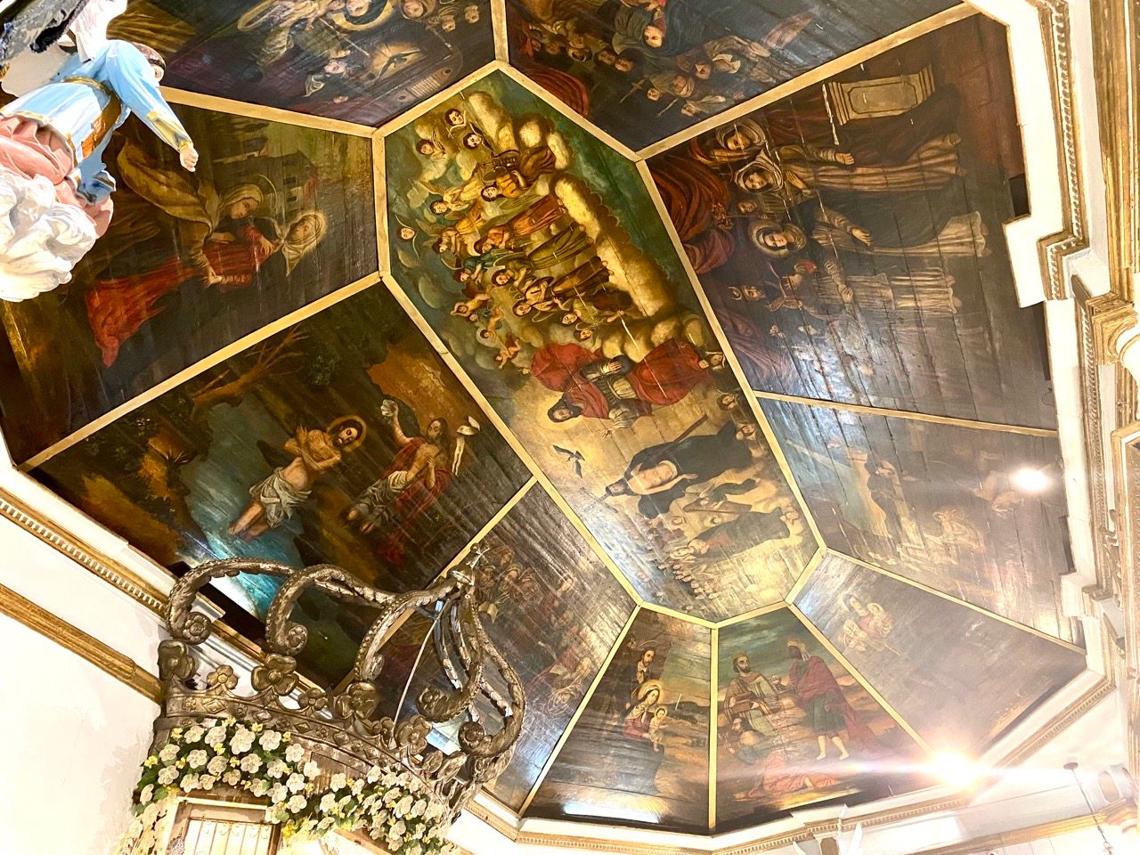 In Sta. Ana, Manila, centuries-old paintings under threat as Suntrust condo construction continues