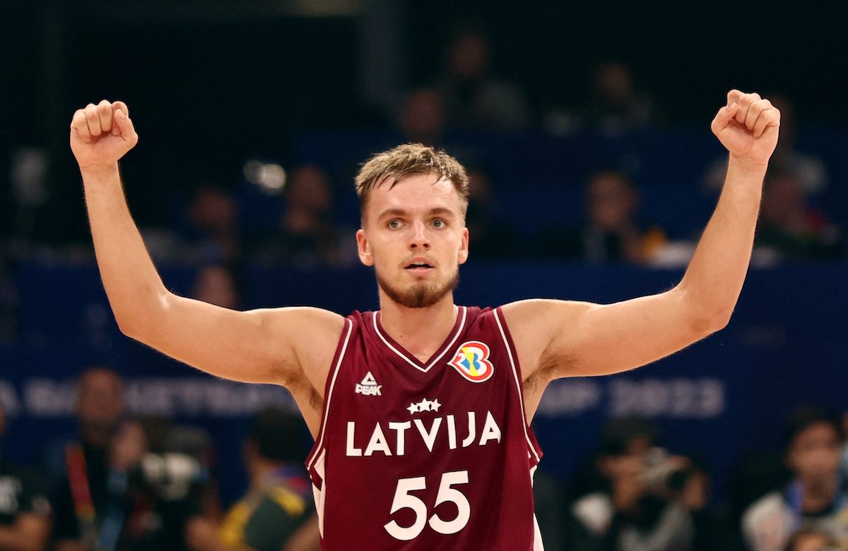 Looking for job: Free agent Arturs Zagars puts teams on notice with historic FIBA World Cup game
