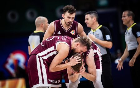 Latvia lives – and dies – with Bertans’ missed game-winner: ‘We trust him’