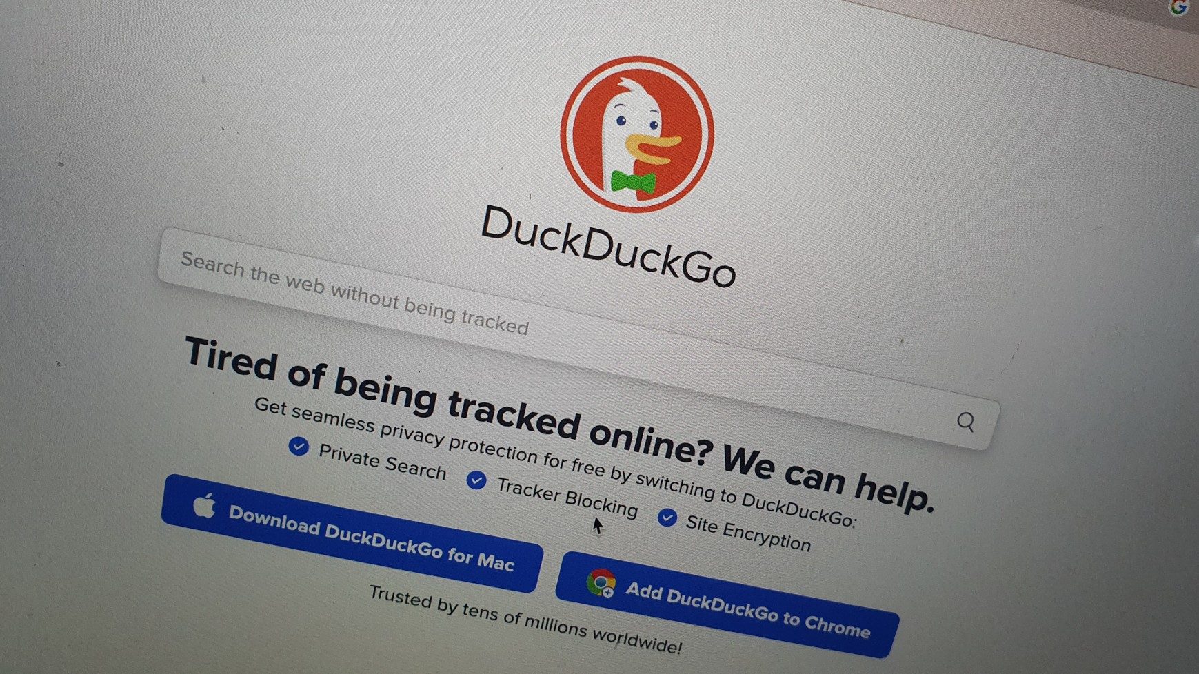 DuckDuckGo says market share constrained by rival Google’s huge wallet