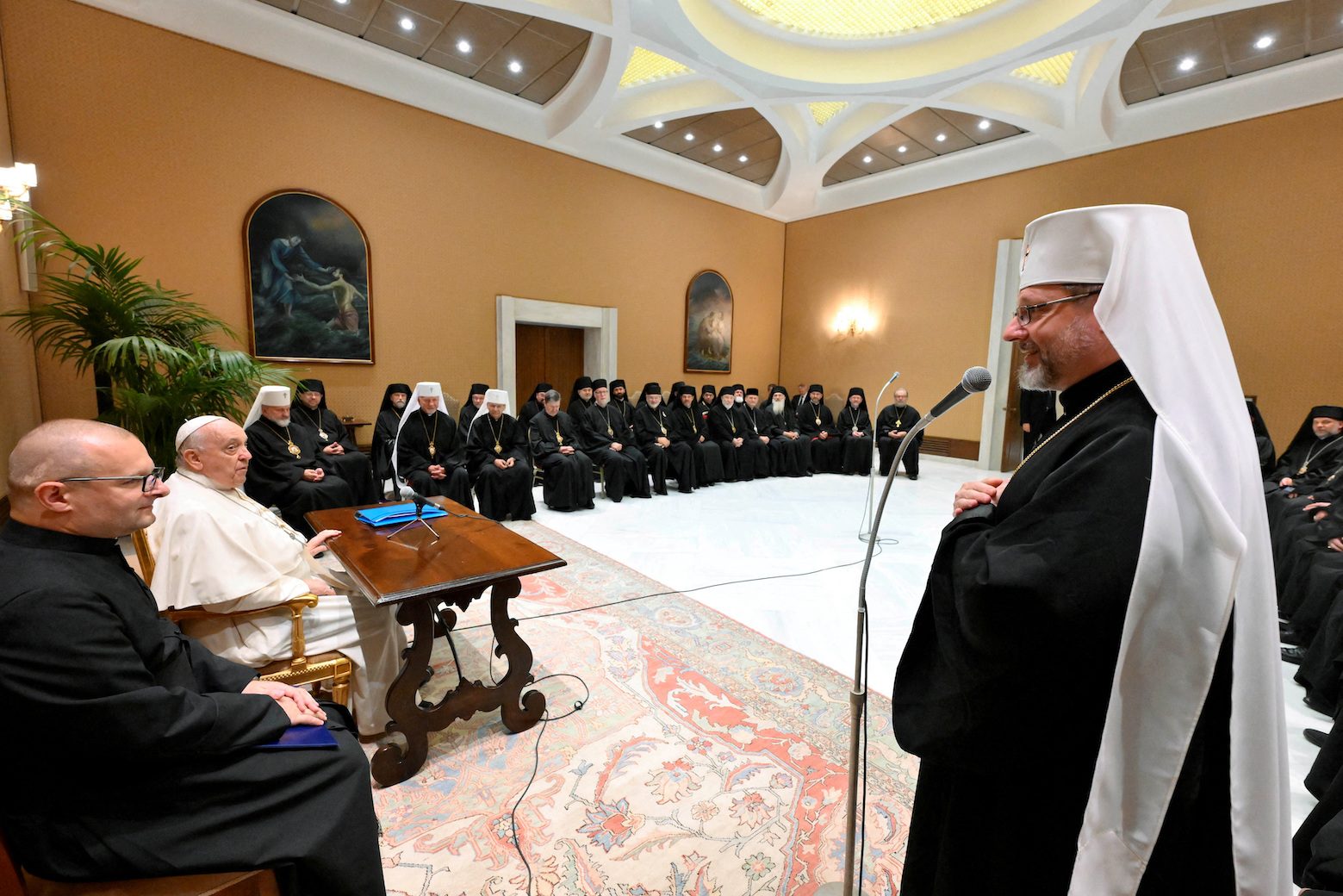 Ukrainian Catholic bishops rebuke Pope over his Russia comments