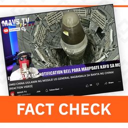 FACT CHECK: No nuclear missile threat from US general against China