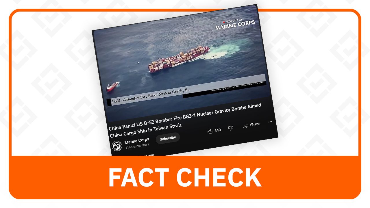 FACT CHECK: Video shows New Zealand oil spill, not US attack on Chinese ship