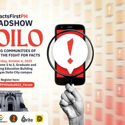 #FactsFirstPH heads to UP Visayas for its Iloilo launch