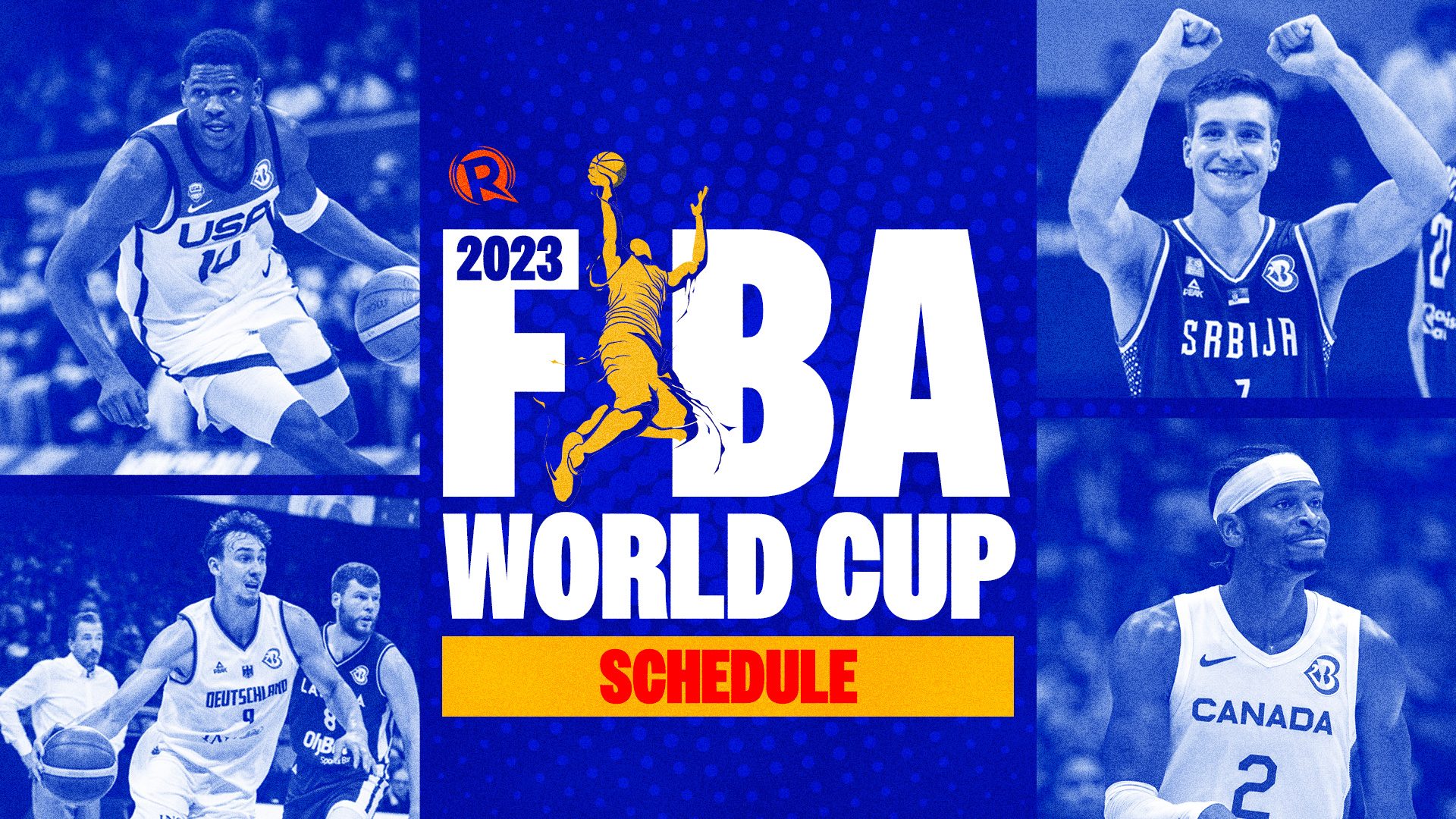 GAME SCHEDULE: FIBA World Cup 2023 finals