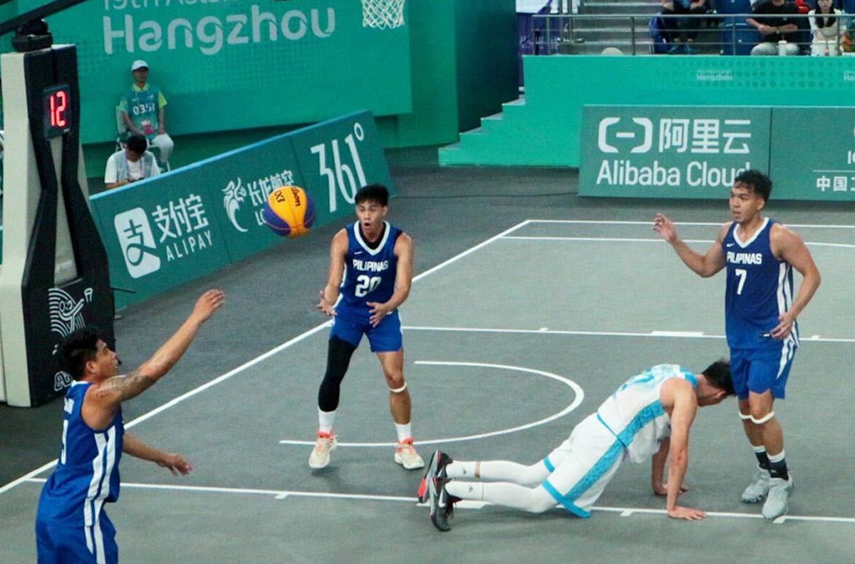 기라스 3×3, 준준결승에서 한국전에 미치지 않고 아시아 대회를 기권