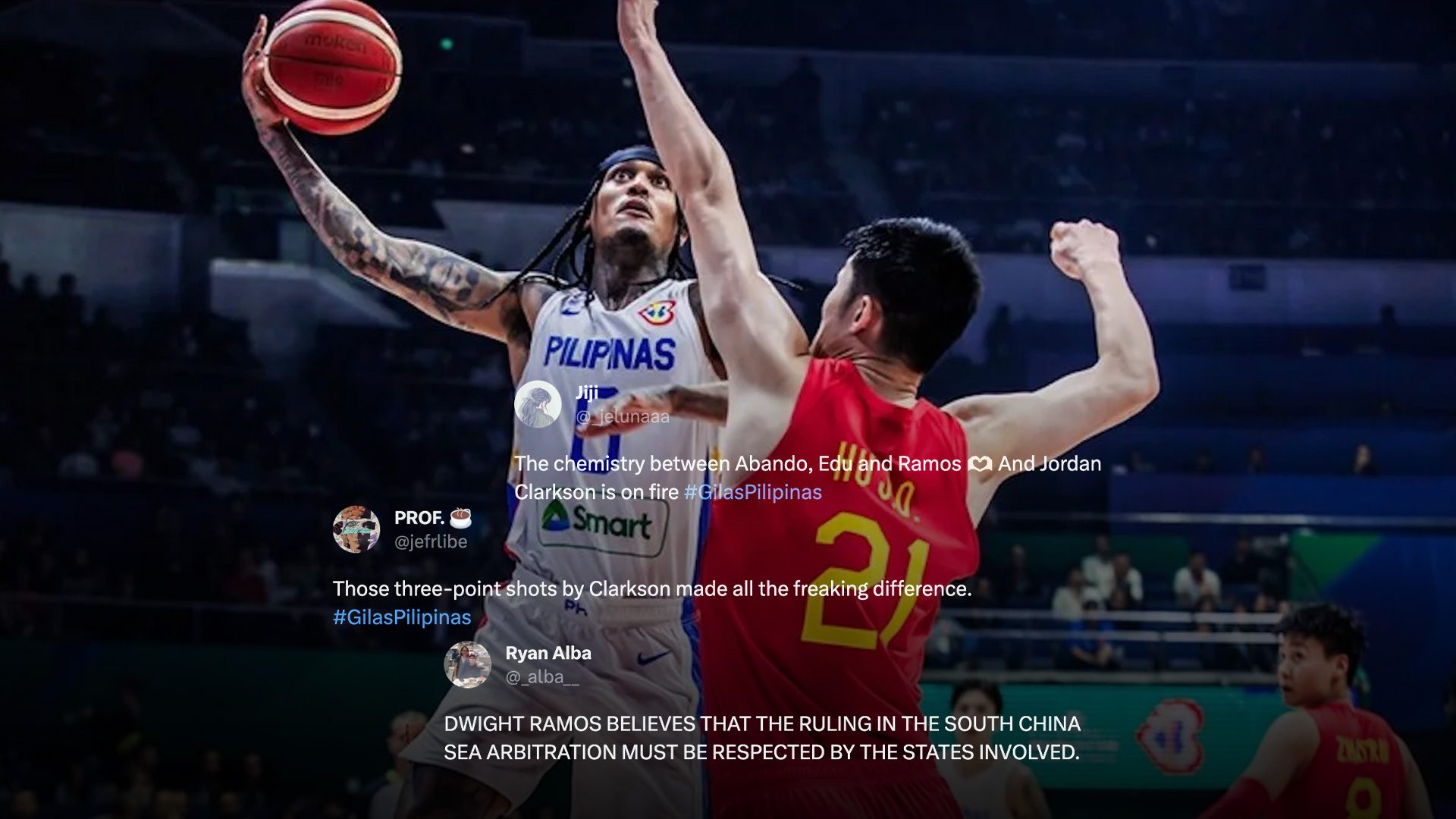 Finally, a win! Filipinos online celebrate Gilas Pilipinas FIBA World Cup victory over China