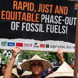 Phaseout of fossil fuels an aspiration ‘we need to afford,’ says DENR chief