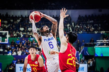 Clarkson on fire as Gilas Pilipinas trips China for first FIBA World Cup win in nearly a decade