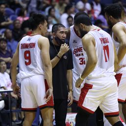 Tenorio back on court, but at Gilas sidelines, for now