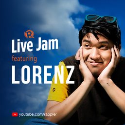 [WATCH] Rappler Live Jam: Lorenz