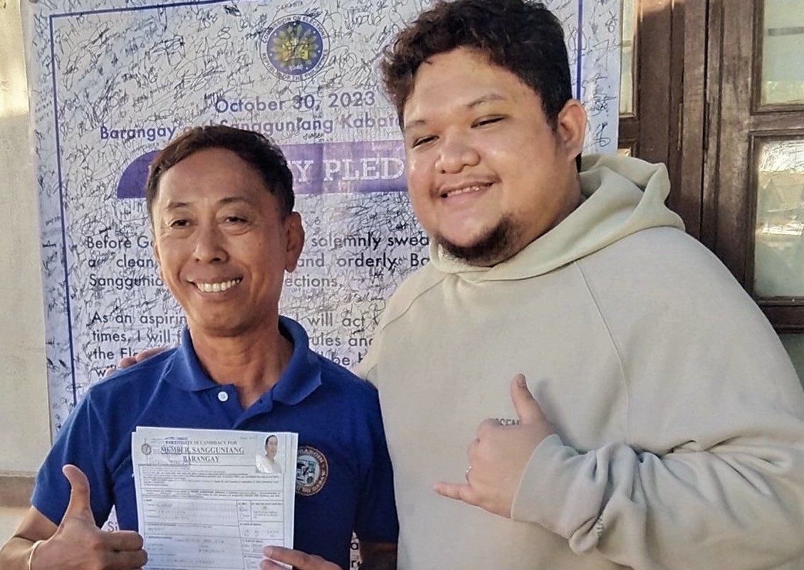 Rodrigo Duterte’s eldest grandson enters politics as he guns for barangay post in Davao City
