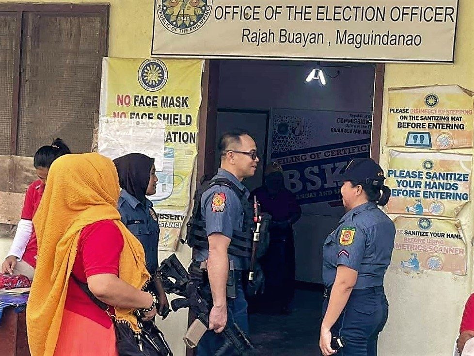 Maguindanao del Sur officials ask Comelec to make cops serve in polling places in 8 towns