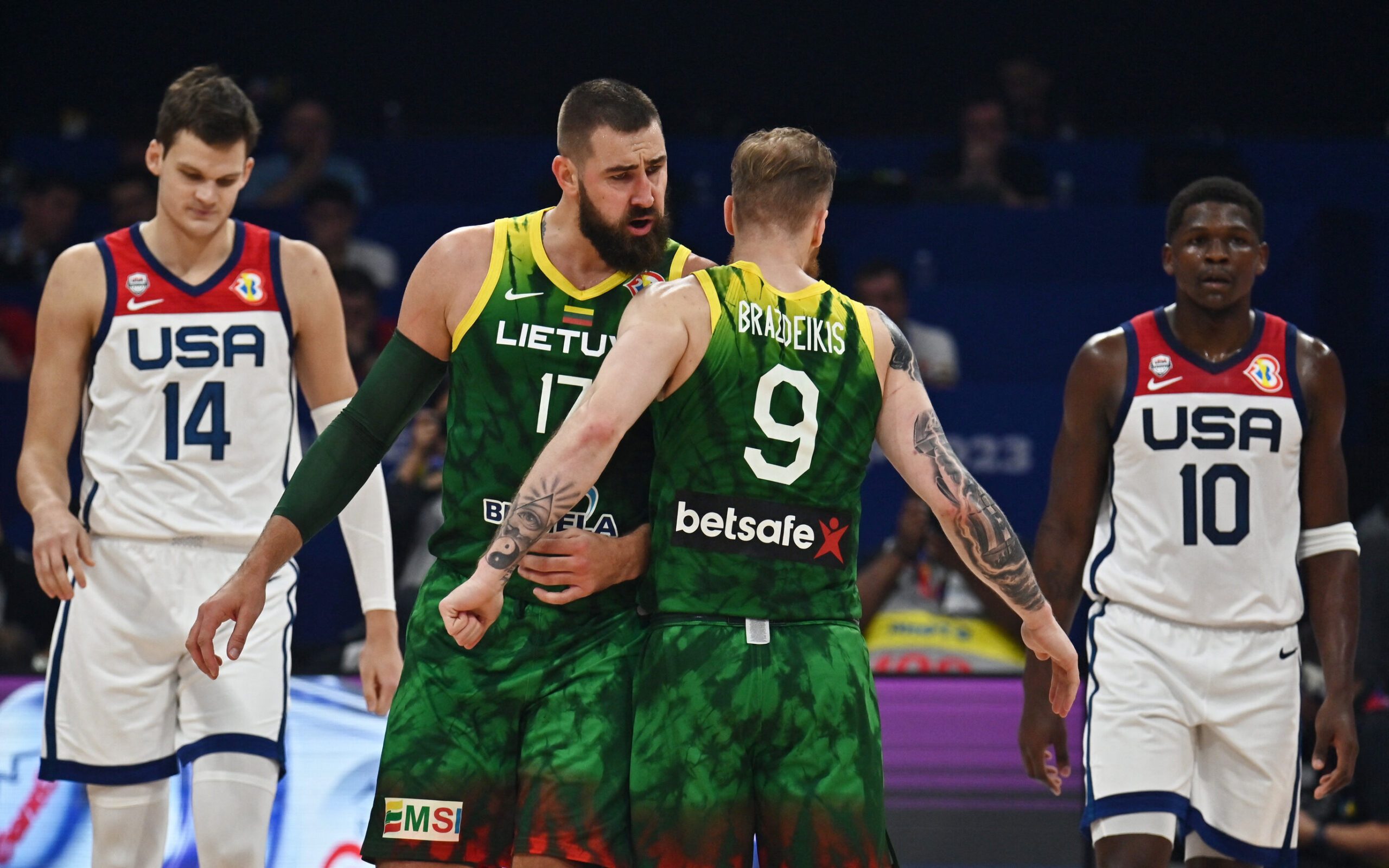 Lithuania keeps emotions in check after takedown of mighty USA