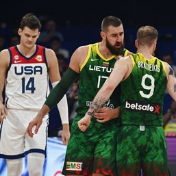 Lithuania keeps emotions in check after takedown of mighty USA