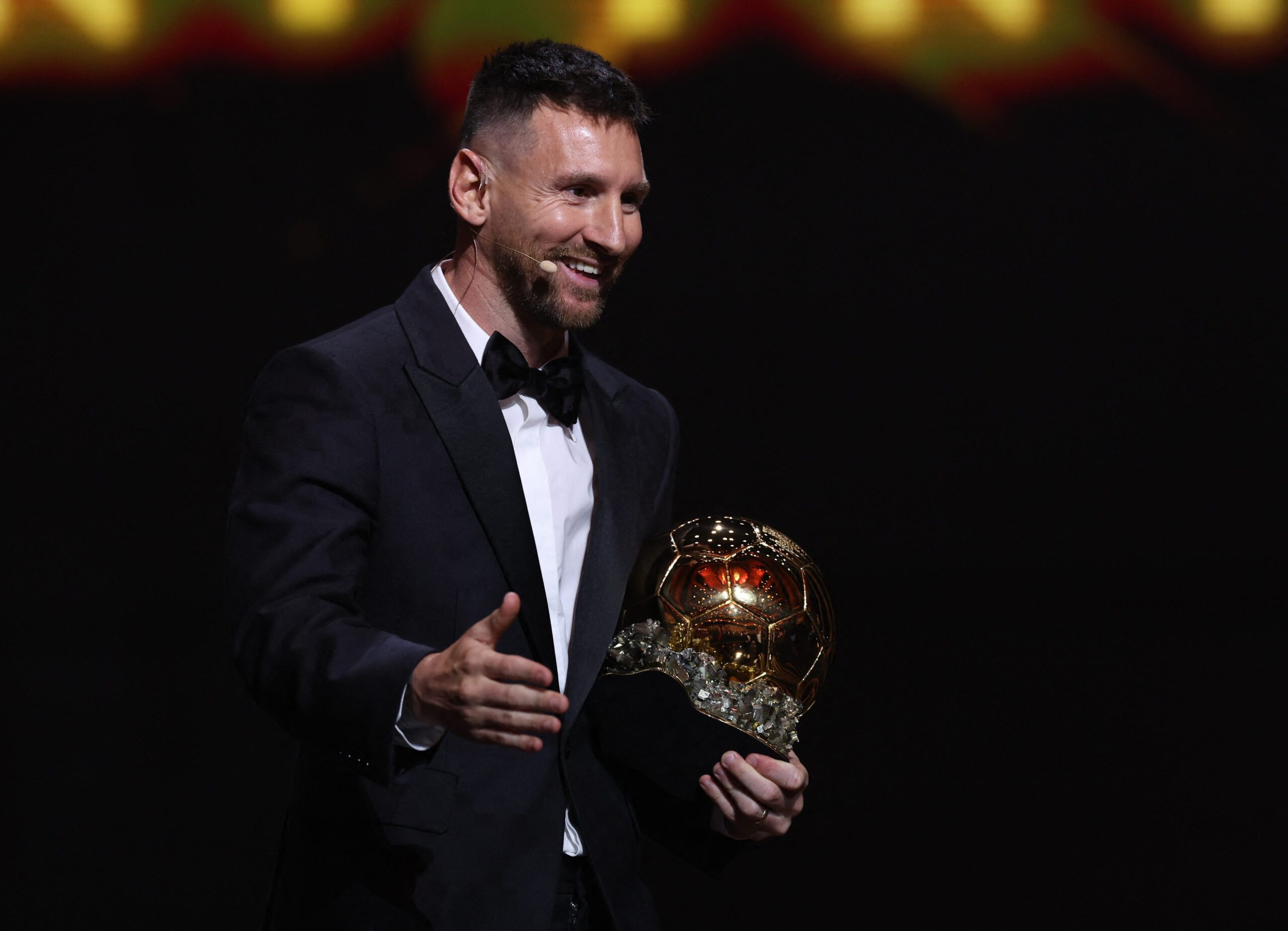 Rare air: Lionel Messi wins record eighth Ballon d’Or for best player in the world