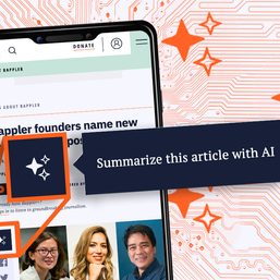 Rappler’s AI-powered article summarizer, at a glance