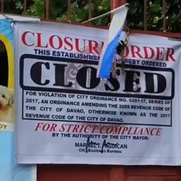 Davao closure order puts future of animal shelter in limbo