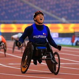 Wheelchair racer Mangliwan cops 5th PH gold in dramatic Asian Para Games win